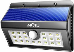20 LED Lampe Solaire Etanche, Lampe Exterieur &agrave; D&eacute;tecteur 