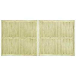 Bois Pin Impr&eacute;gn&eacute; Portail Cl&ocirc;ture Multi-taille