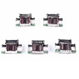 5pcs chinois antique porte mur miniature maison de poup&eacute;e f