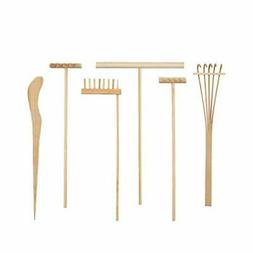R&acirc;teaux M&eacute;ditation Sable Mini Zen Jardin Outils