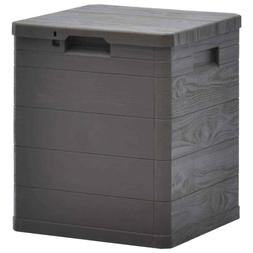 Marron Coffre De Stockage Terrasse Balcon