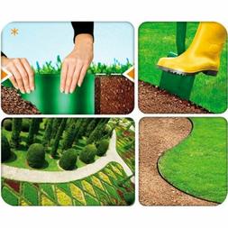 Pelouse Pvc Flexible Plastique Enterrer All&eacute;e Ondul&eacute; 9 M&egrave;