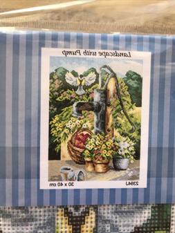 Canevas, 30 X 40 cm, Marque Orchidea, Motif Jardin