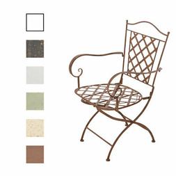 En Fer Forg&eacute; Adara Confortable Avec Accoudoirs Design Antiq