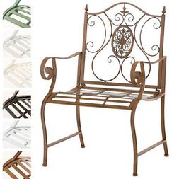 Punjab M&eacute;tal Vieilli Terrasse Fauteuil De Jardin Fer Forg&eacute;