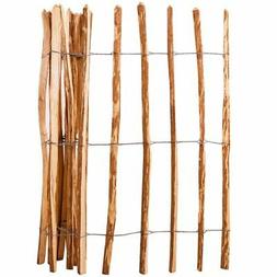 Lattis Bois De Noisetier 120x250 Cm Bordure Barri&egrave;re