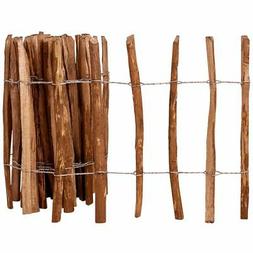 Lattis Bois De Noisetier Impr&eacute;gn&eacute; 60x500 Cm Bordure