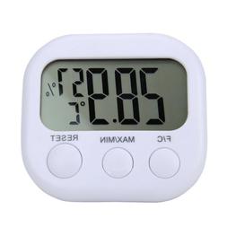 Digital LCD Thermom&egrave;tre Ext&eacute;rieur Int&eacute;rieur Hygrom&egrave;tre H