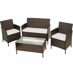 R&eacute;sine Tress&eacute;e Canap&eacute; Table Basse Chaises Meuble Balcon T