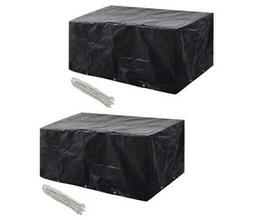 2 Pcs Rotin 10 &oelig;illets 240x140 Cm  103270