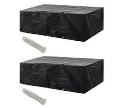 2 Pcs Rotin 10 &oelig;illets 300x140 Cm  103170