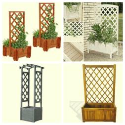 Iere Avec Treillis Espalier Tuteur - Bacs Pergolas  Plantes 