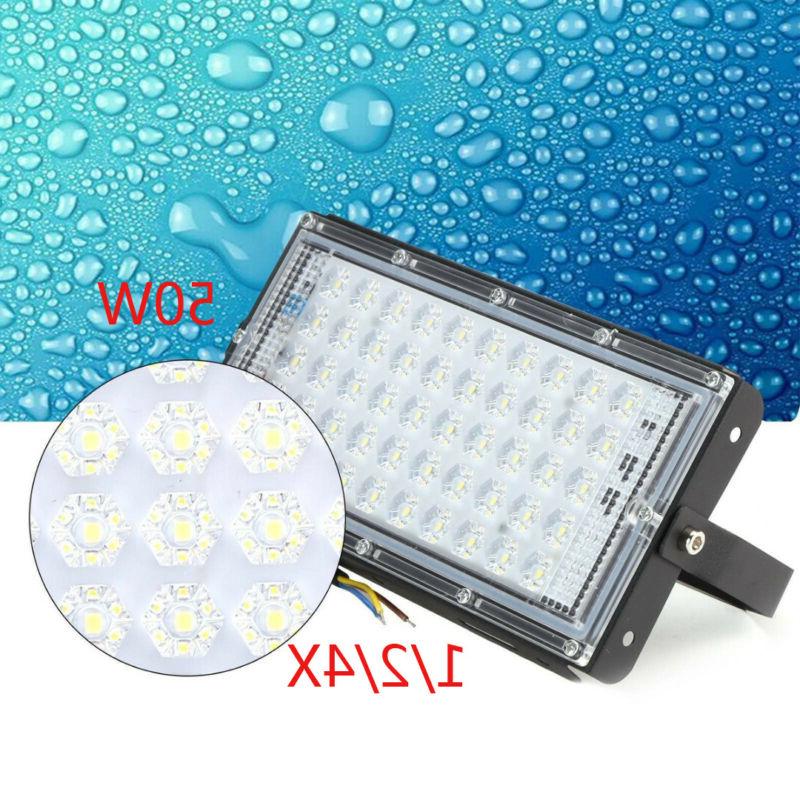 1 2 4x 50w led lampe projecteur