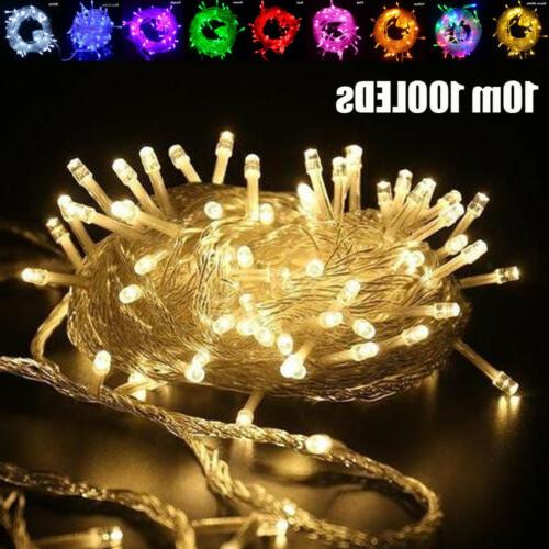 10m 100 led guirlande lumineuse lumiere feerique