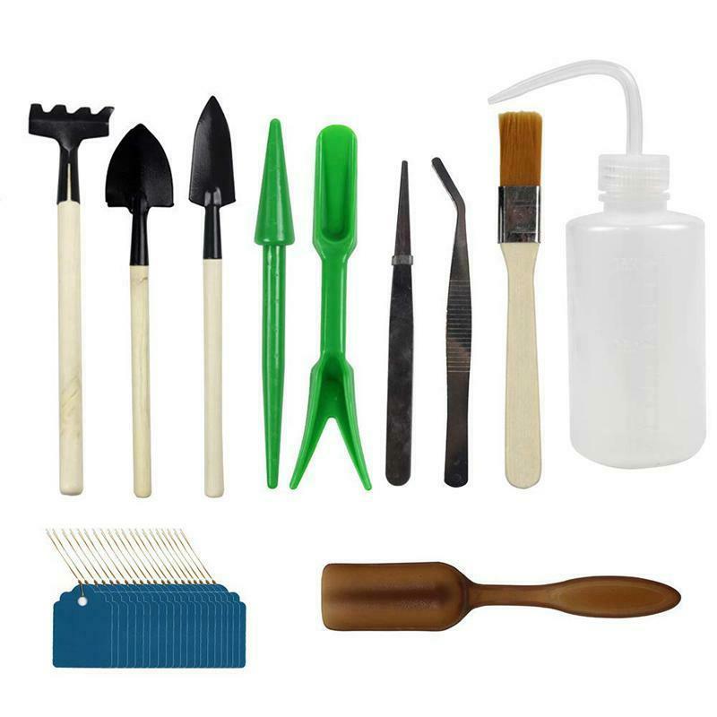 10pcs miniature gardening hand tools lot de