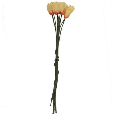 10pcs miniature tulipes en resine paysage mousse