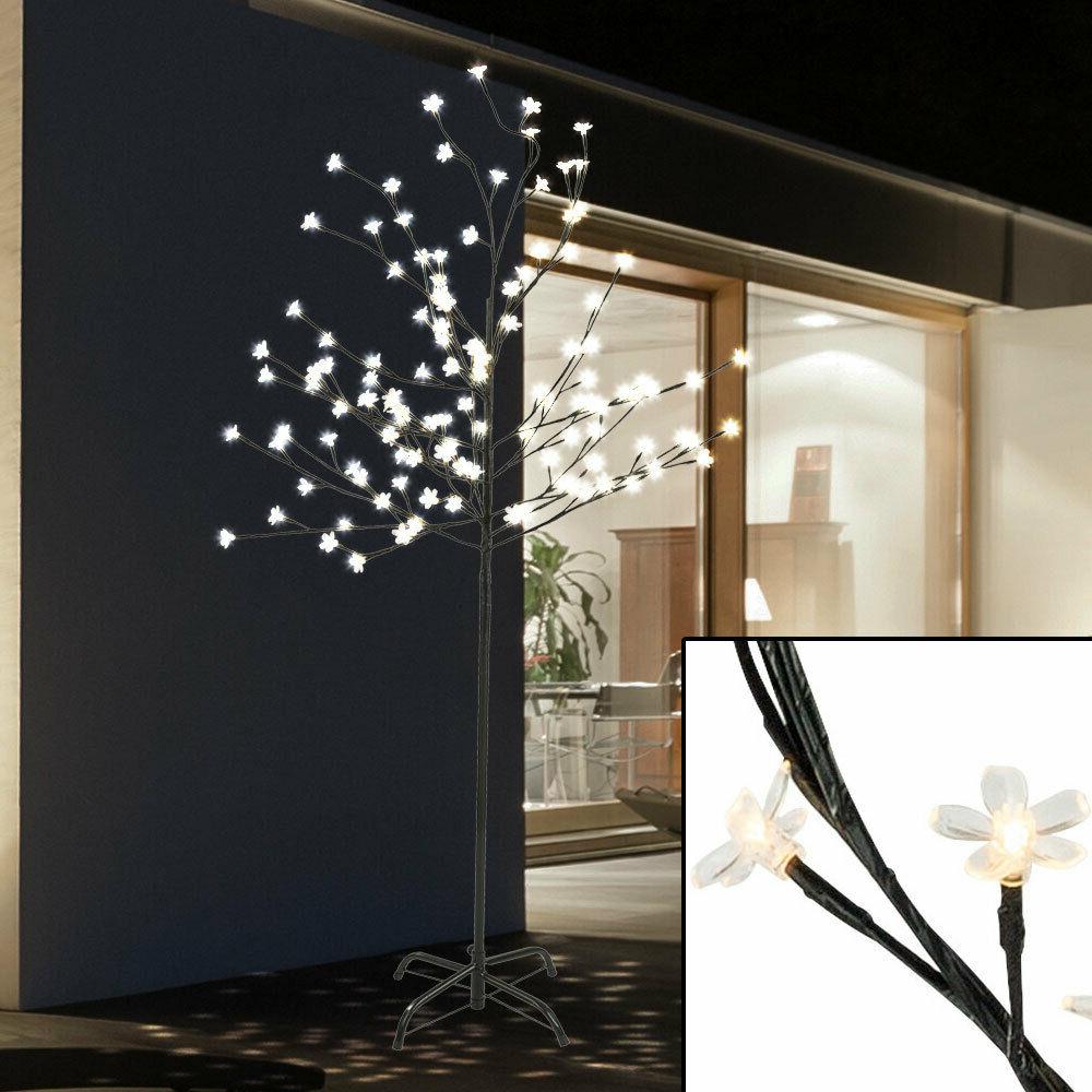 120x led exterieur zone sur pied lampe