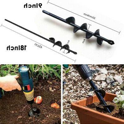 2 puissance jardin spirale plante foreuse terre