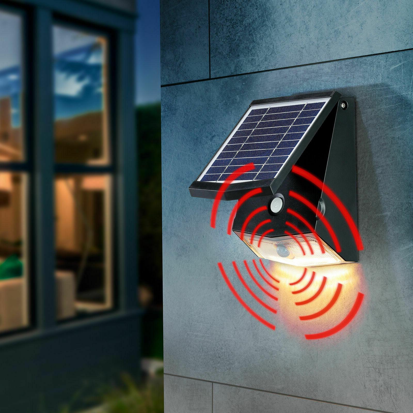 2 solaire led mur luminaire exterieur abri