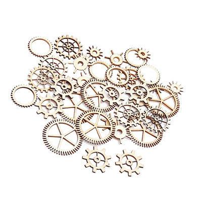 36 pieces decorations bois punk morceaux bois