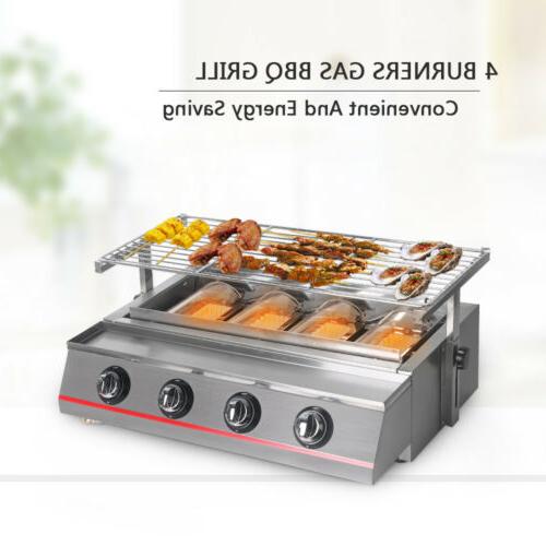 4 bruleur lpg barbecue grill gaz jardin