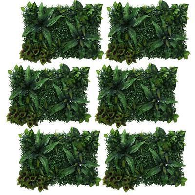 6x artificiel feuillage mural suspendue guirlande plante