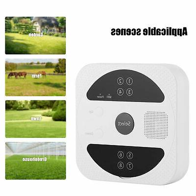 8 zones controleur d irrigation jardin de