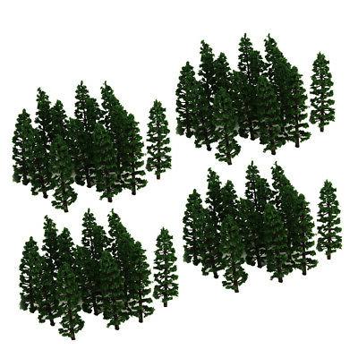 80 pcs plastique 1 100 sable sapin