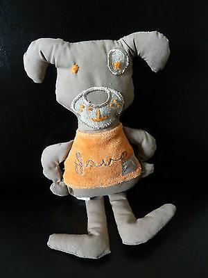 946 doudou peluche jardin d ulysse chien