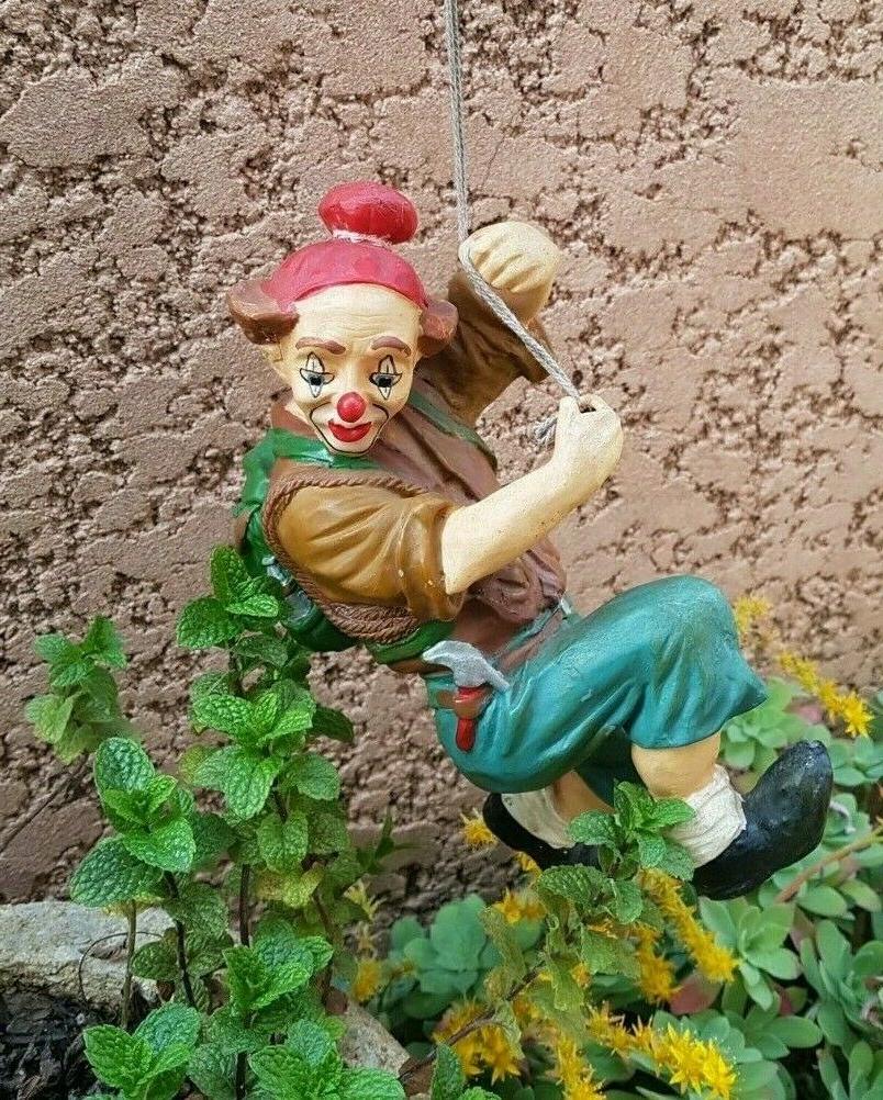 acrobate clown decoration maison jardin terras piscine