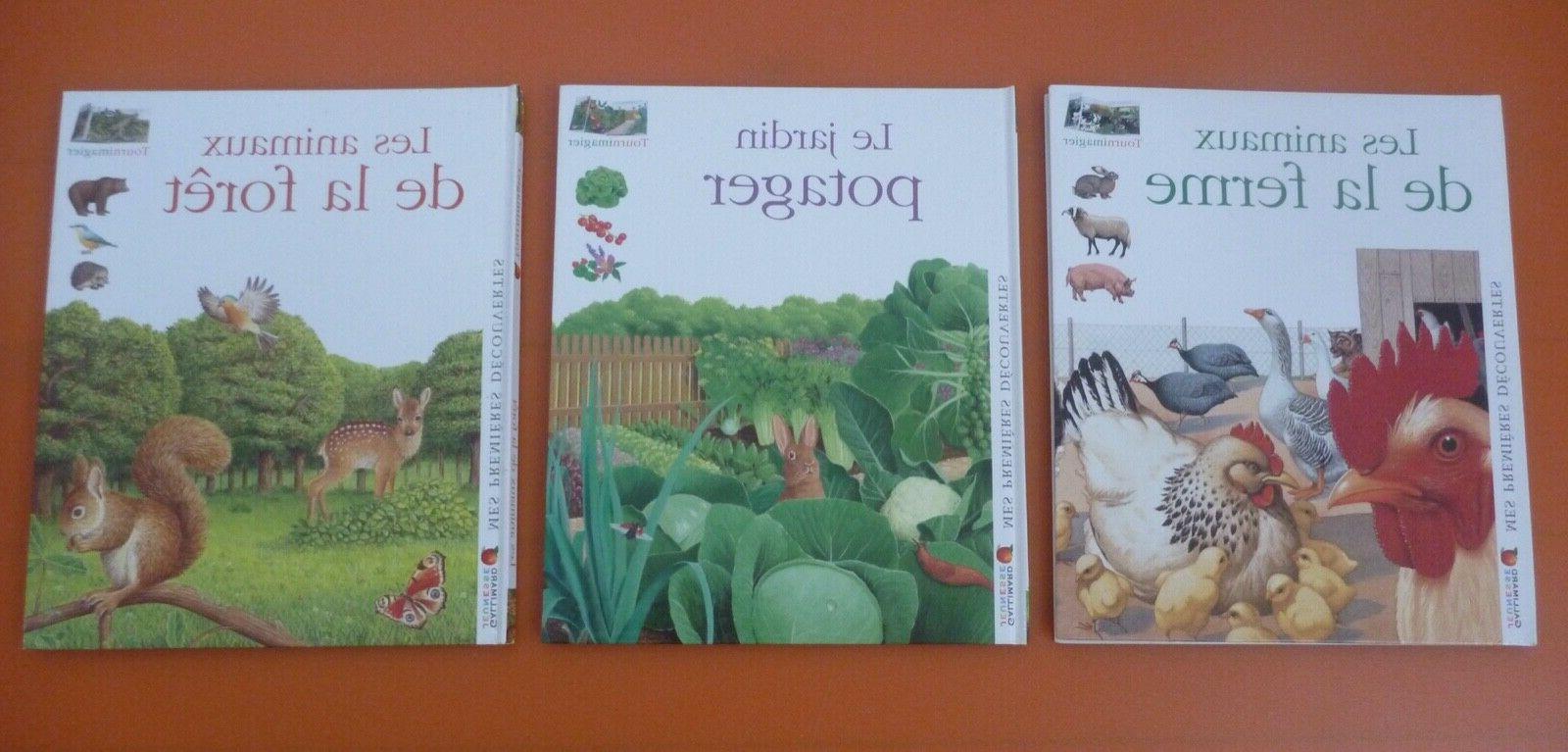 animaux ferme foret jardin potager premieres decouvertes