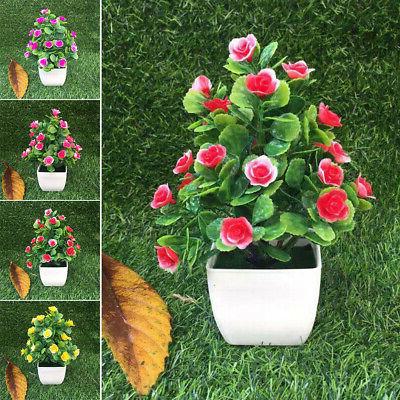 artificiel faux plantes arbre en pot jardin
