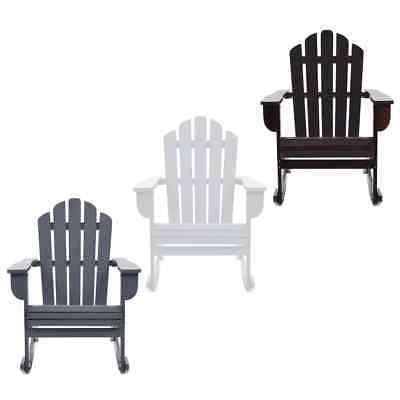 bois chaise a bascule de jardin fauteuil