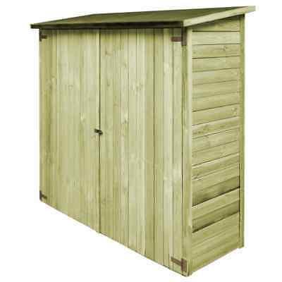 bois de pin impregne abri a outils