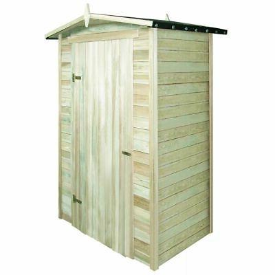 bois de pin impregne abri de stockage