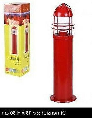borne tempete phare eclairage deco lampe jardin