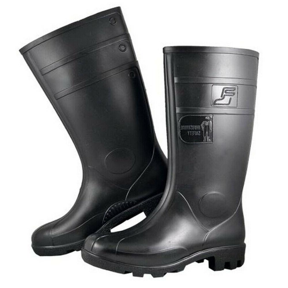 bottes de travail en caoutchouc pvc pluie