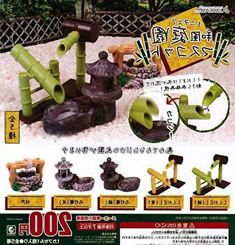 capsule jouet miniature japonais style jardin mascotte