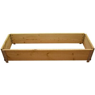 carre potager en bois naturel 1200 x
