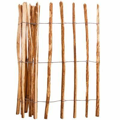 cloture de jardin lattis bois de noisetier