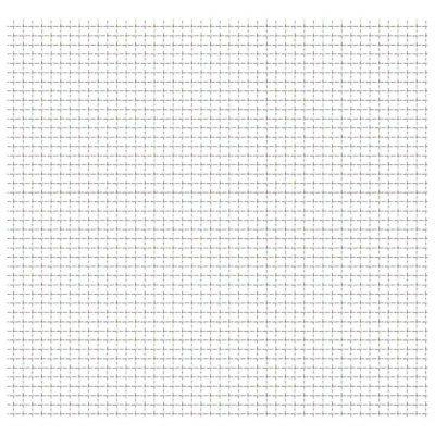 cloture de jardin sertie acier inoxydable 50x50