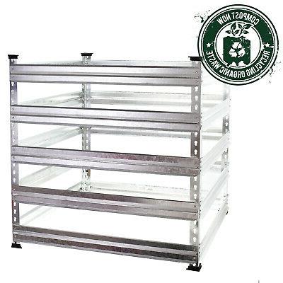 composteur metallique composteur de jardin 90 x