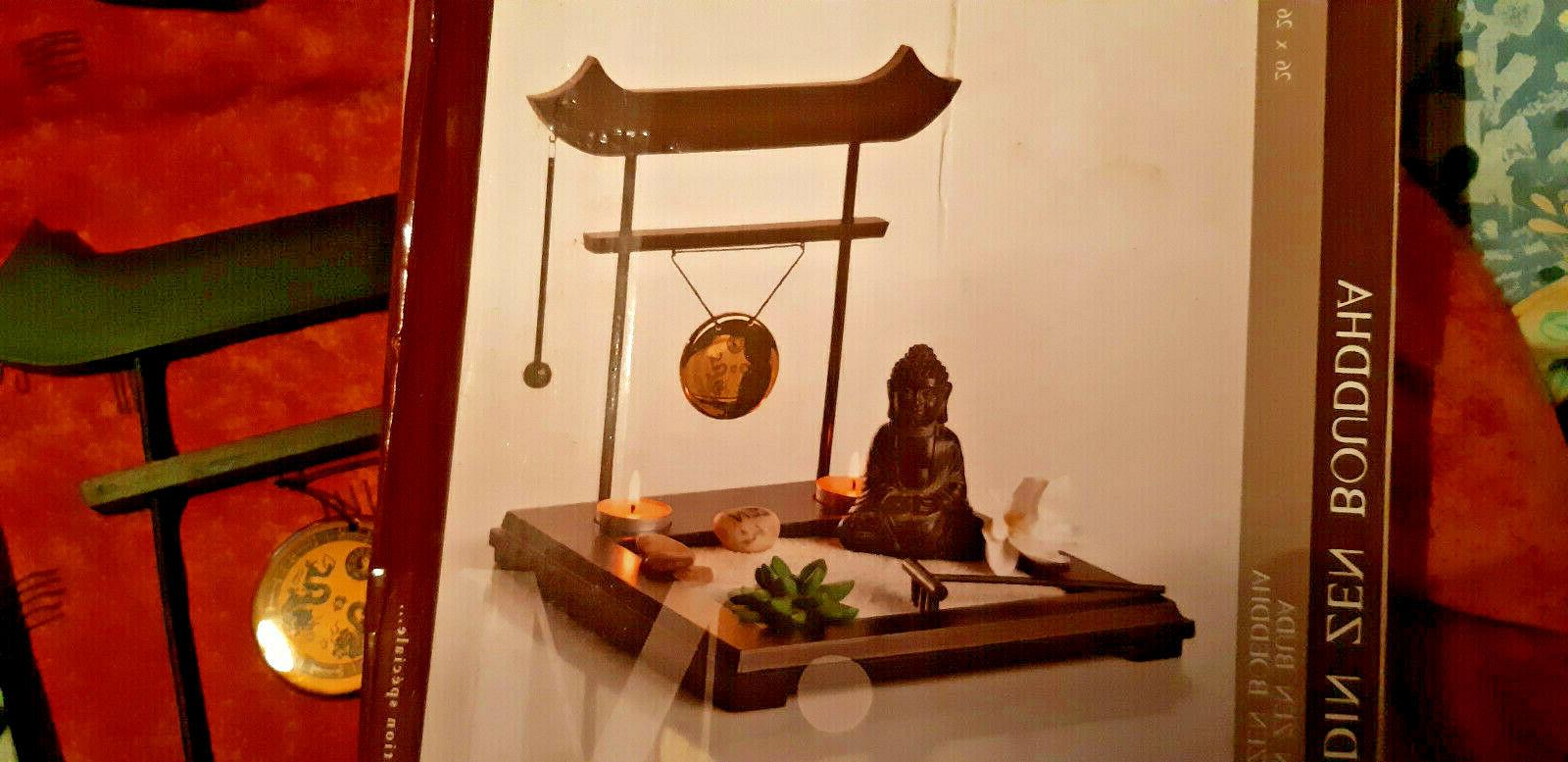decoration zen bougie japonais jardin zen nature