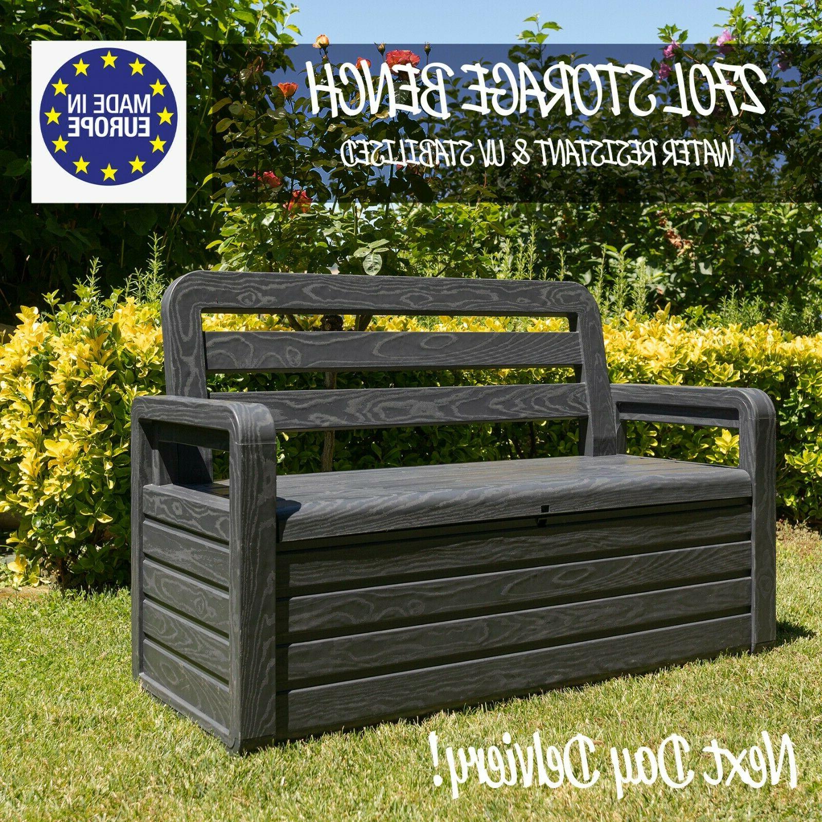 exterieur and interieur rangement boite banc siege