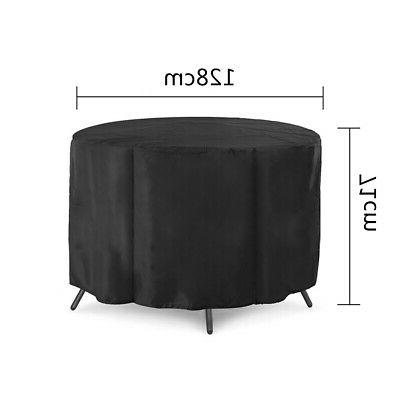 exterieur housses meubles jardin rond impermeable patio