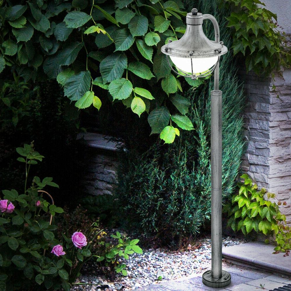 exterieur sur pied lampe vintage lanterne jardin