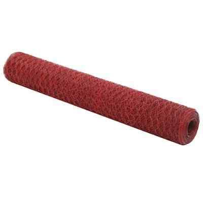 grillage acier revetement pvc 25x1 m hexagonal