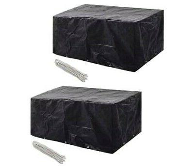 housses de salon de jardin 2 pcs