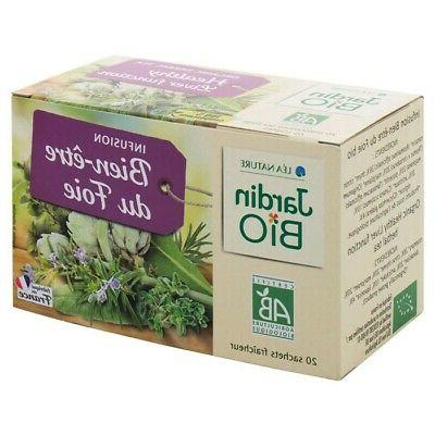 infusion bien etre du foie 20 sachets