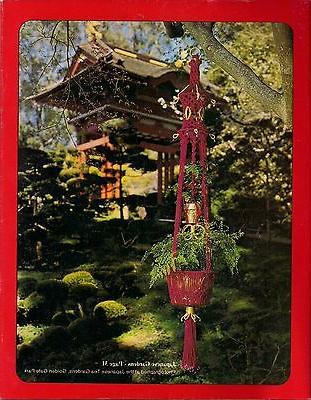 japonais jardin inspire plante suspension artisanat livre